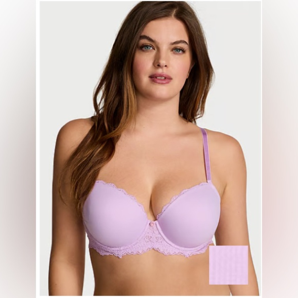 Victoria secret Smooth & Lace Lightly Lined Demi Bra